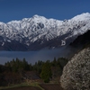 青鬼の辛夷と後立山
