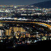 五月山より、猪名川