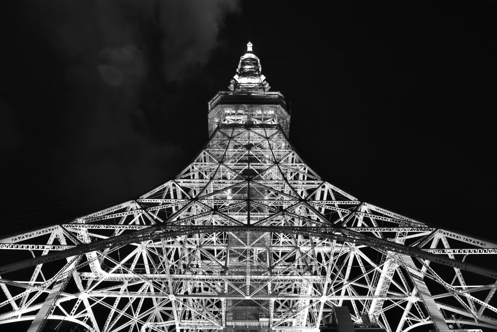 七夕の東京タワー