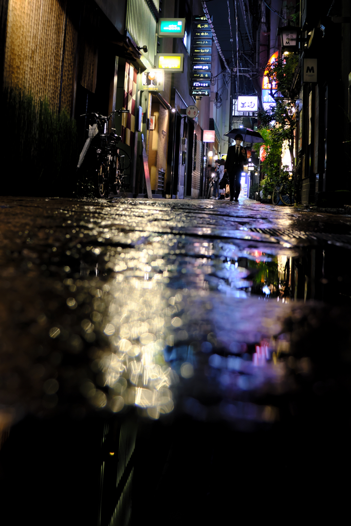 雨の夜