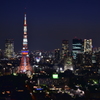七夕の東京タワー