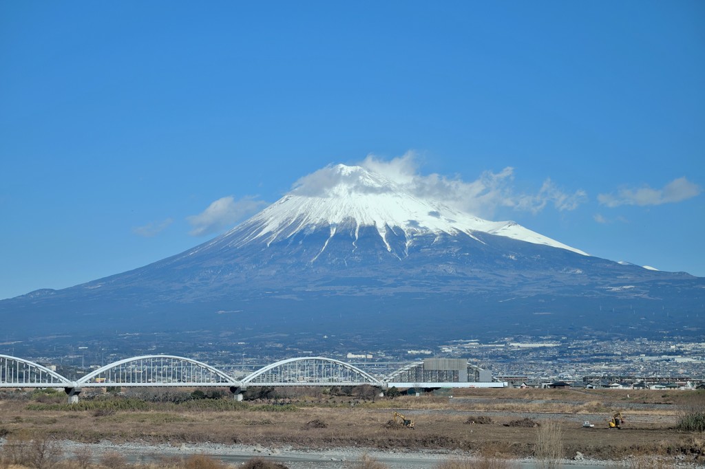 新幹線の車窓から