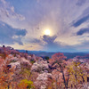 吉野山のHDR