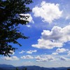 山頂からの夏空