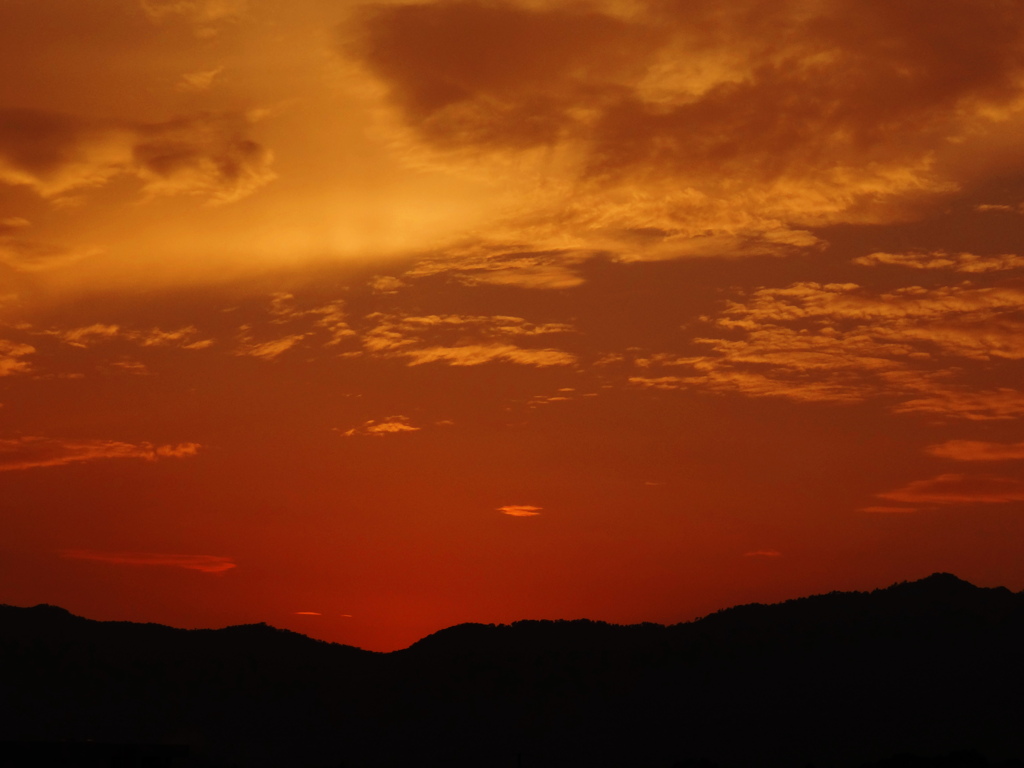 夕焼け空