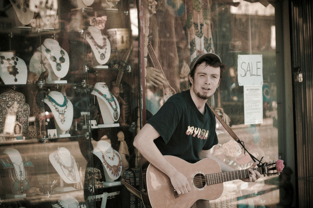Street musician