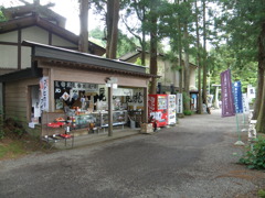 越後高田春日山神社の売店