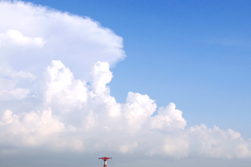 さわやかに秋の雲