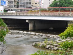 朝の五条大橋　～夜行バスの軌跡～