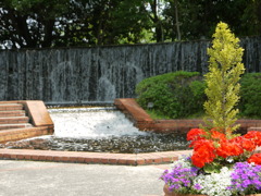 公園の滝
