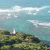 山頂から見える灯台