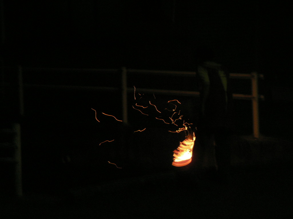 　送り火
