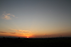 　11月01日夕景