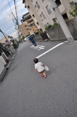 散歩　～帰路時～