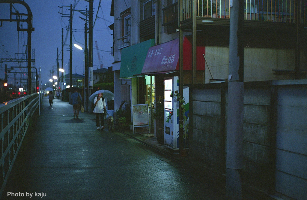 線路沿い
