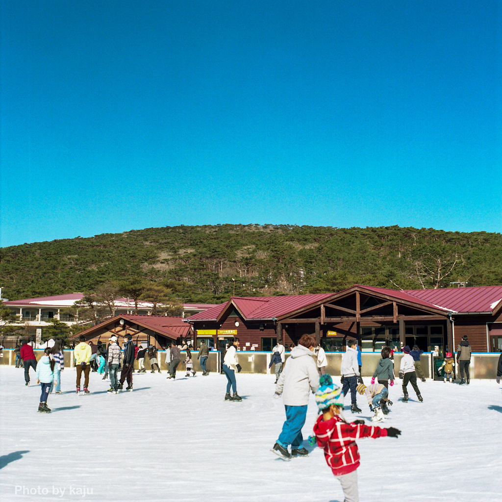 えびの高原野外アイススケート場