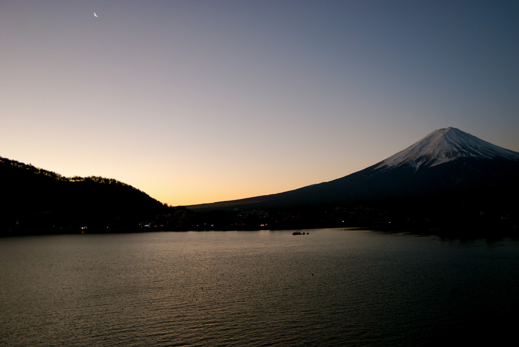 河なんちゃら湖から、、、