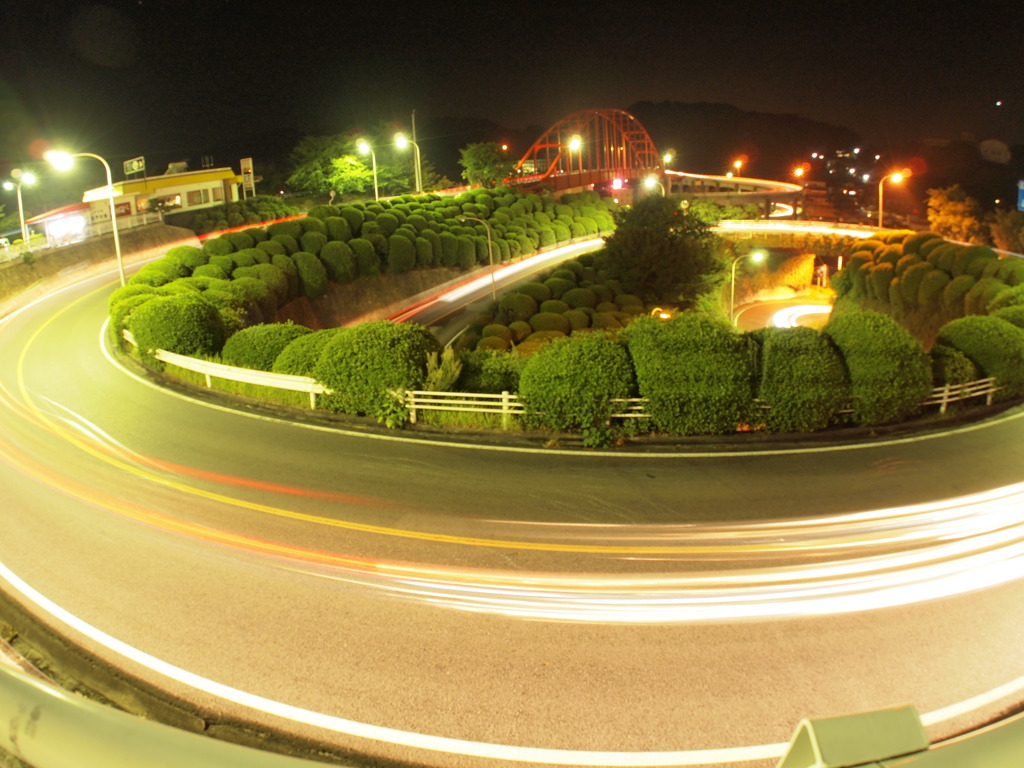 夜の音戸大橋