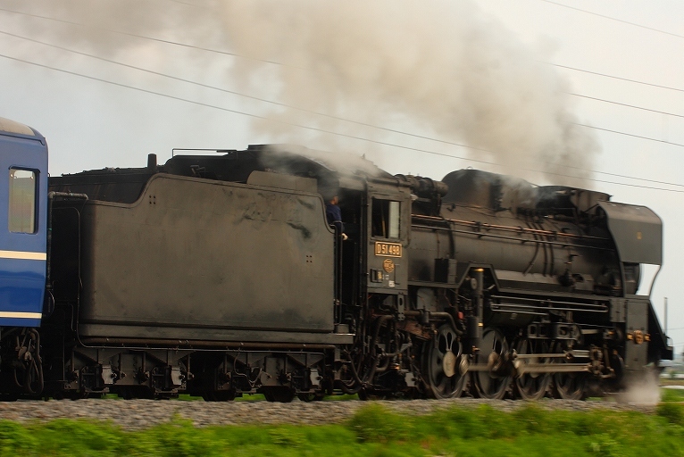 デゴイチが駆ける。　試9652レ　D51-498