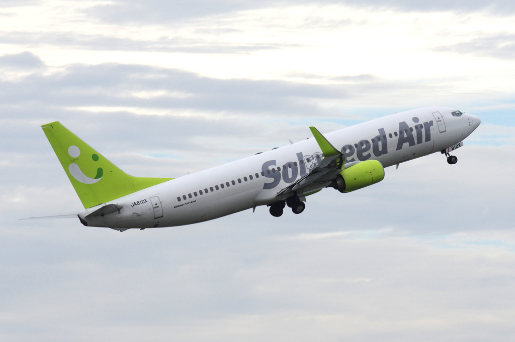 Solaseed Air B737-800 JA810X