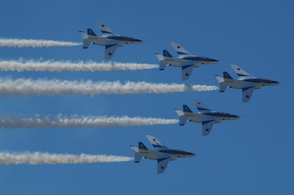 JASDF Blue Impulse 2015 CHITOSE A.B