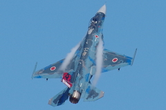 F-2の背中