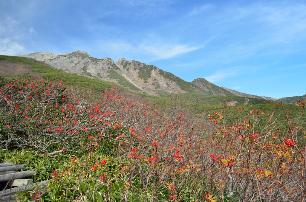 八合目から木曽御嶽山