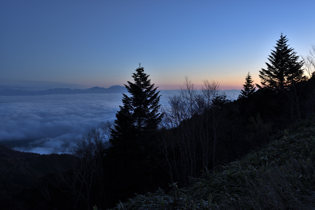 大河原峠の雲海