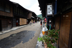 雨降りの奈良井宿２