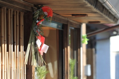 a Shinto decoration waiting for new year