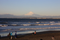 Mt. Fuji on New Year's Day