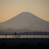 Mt. Fuji at dusk