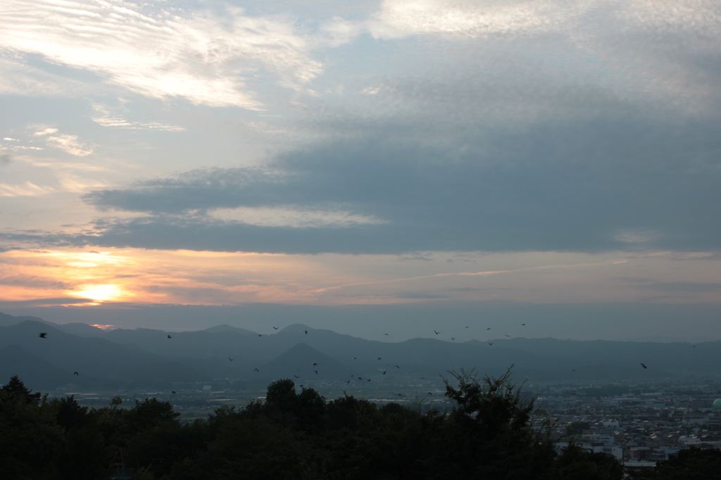 ある日の夕焼け