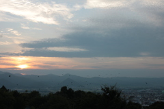 ある日の夕焼け