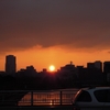 片町橋の夕陽