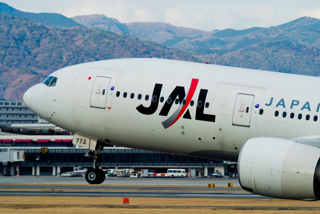 Nikon1　伊丹空港　JAL