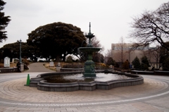 港の見える丘公園　噴水