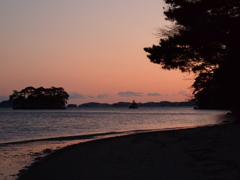 松島の秘密の夕焼け