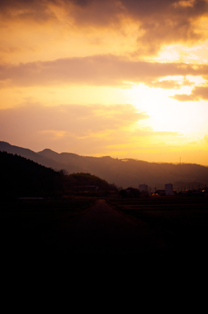 日常の夕方