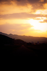 日常の夕方