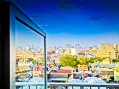 東京時代の部屋から