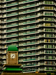 緑の時計台