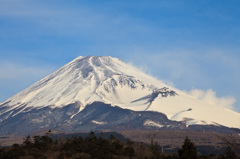 十里木から見た富士山