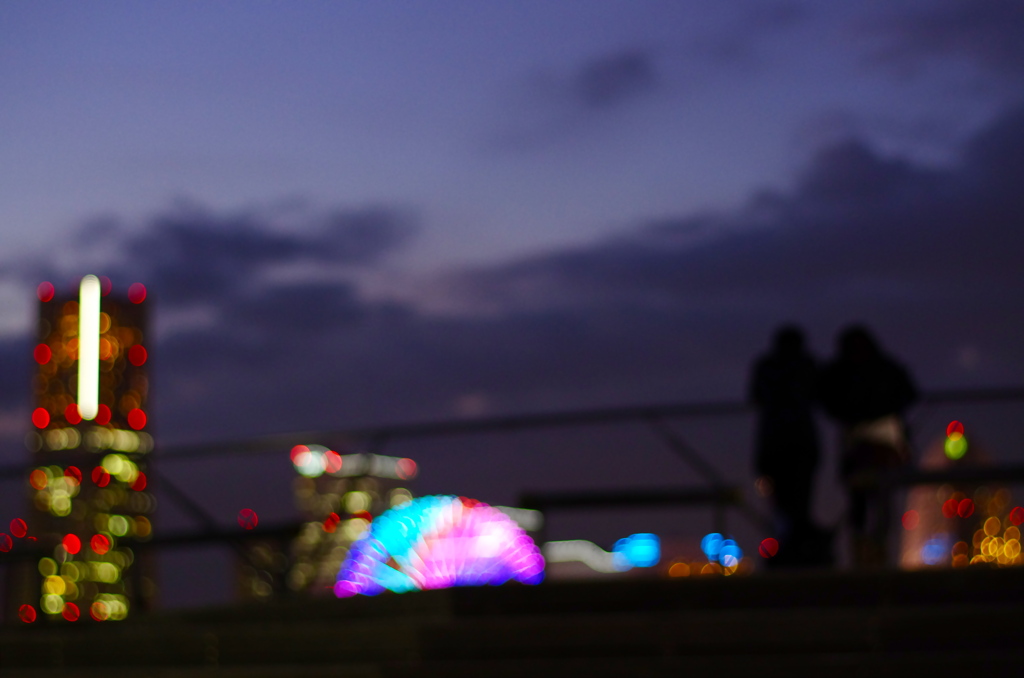 柔らかな夕暮れ