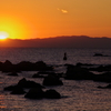 森戸の夕日