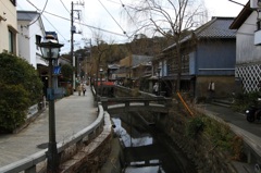 レトロな町並み
