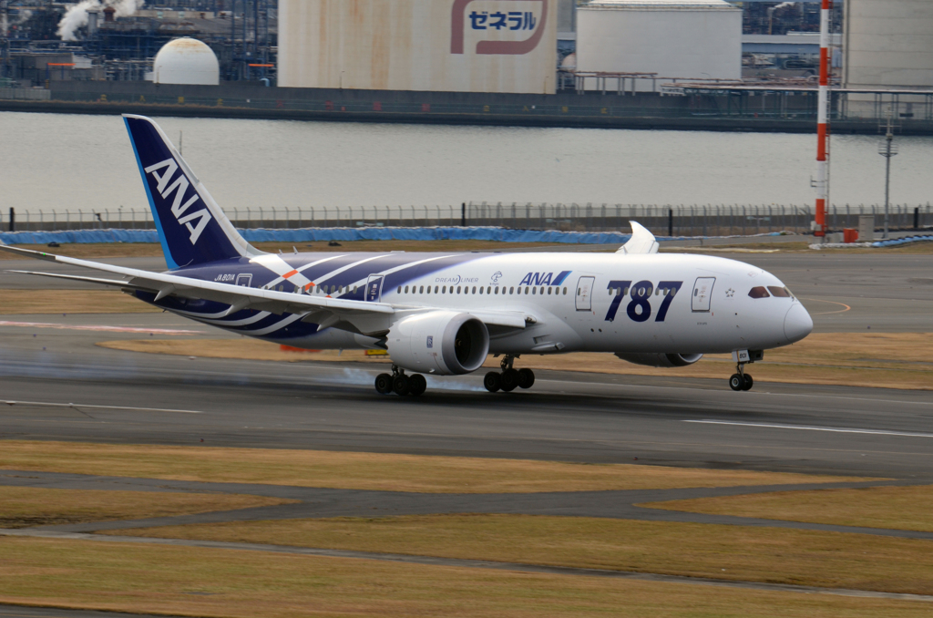 ボーイング787　1号機