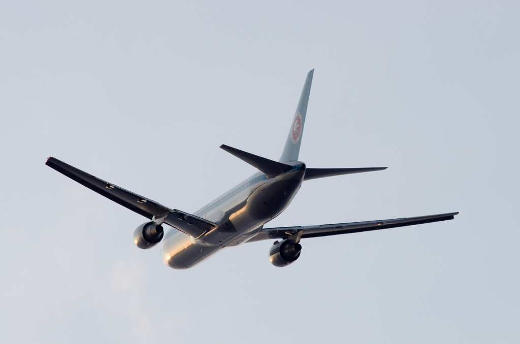 飛行機撮ってみた