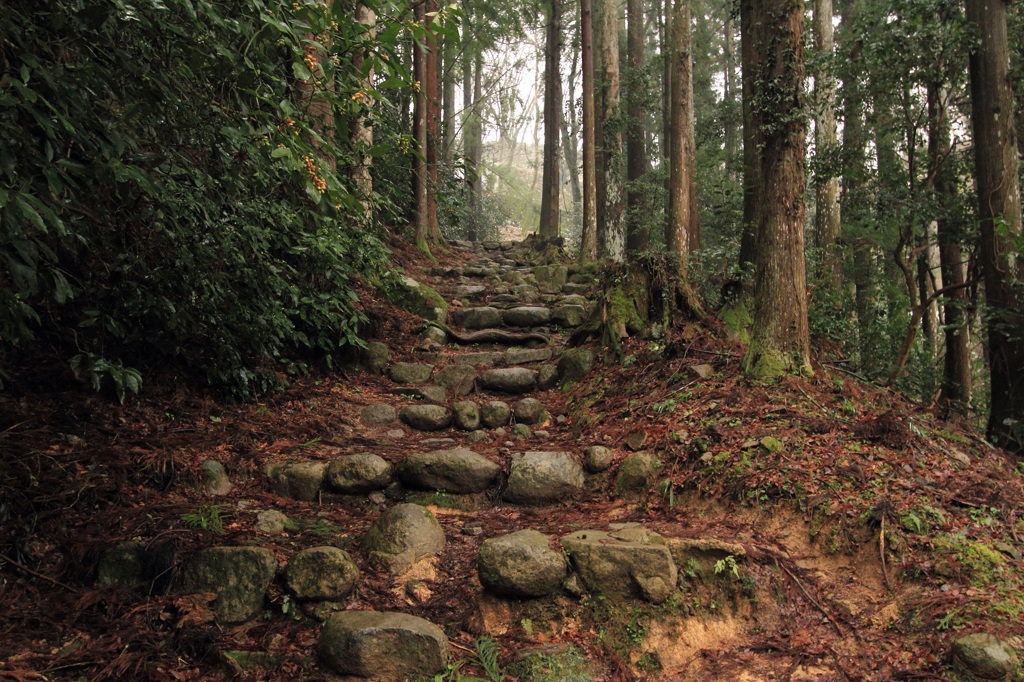 山城の道