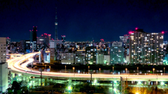 夜のスカイツリー